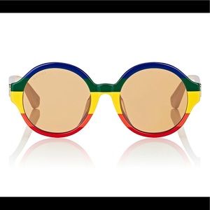 🌈Gucci Rainbow Round Sunglasses - GG0280SA 005
